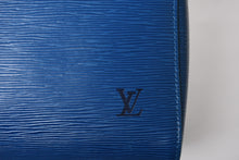 画像をギャラリービューアに読み込む, LOUIS VUITTON ルイヴィトン ボストンバッグ エピ M42965 キーポル50 keepall ブルー レザー PVC 美品 中古 4a005645