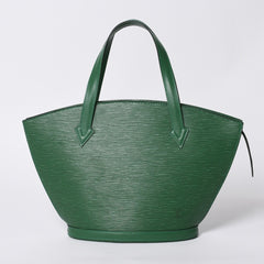 Very good condition LOUIS VUITTON Saint-Jacques tote bag M52264 Epi leather green gold hardware used 4a000528