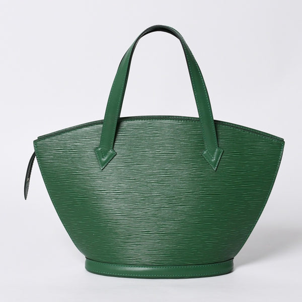 Very good condition LOUIS VUITTON Saint-Jacques tote bag M52264 Epi leather green gold hardware used 4a000528