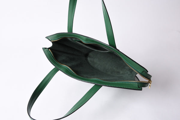 Very good condition LOUIS VUITTON Saint-Jacques tote bag M52264 Epi leather green gold hardware used 4a000528