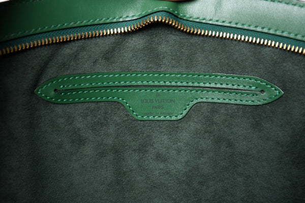 Very good condition LOUIS VUITTON Saint-Jacques tote bag M52264 Epi leather green gold hardware used 4a000528