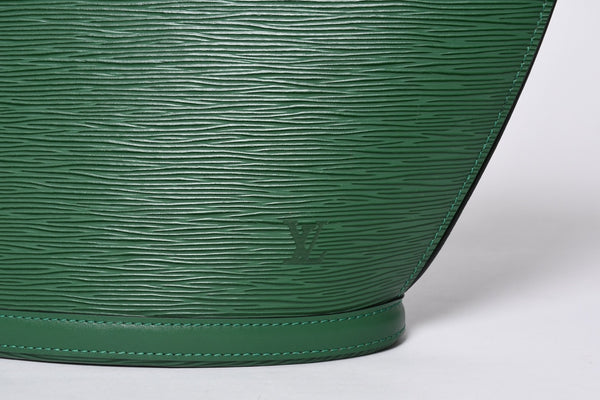 Very good condition LOUIS VUITTON Saint-Jacques tote bag M52264 Epi leather green gold hardware used 4a000528