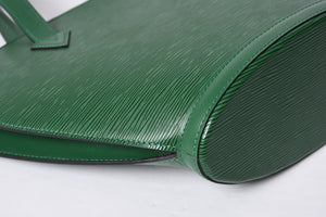Very good condition LOUIS VUITTON Saint-Jacques tote bag M52264 Epi leather green gold hardware used 4a000528