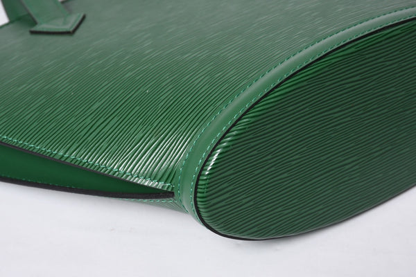 Very good condition LOUIS VUITTON Saint-Jacques tote bag M52264 Epi leather green gold hardware used 4a000528