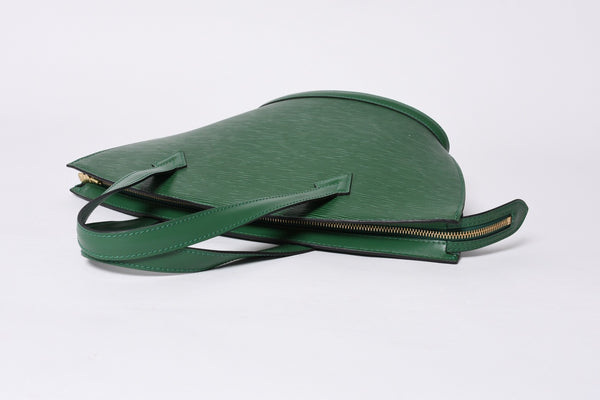 Very good condition LOUIS VUITTON Saint-Jacques tote bag M52264 Epi leather green gold hardware used 4a000528