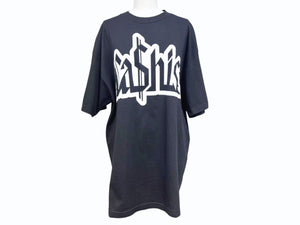 VINTAGE ヴィンテージ SHADY LTD EMINEM プロモTシャツ 半袖Tシャツ 入手困難 GANGSTA ブラック ホワイト サイズL 美品 中古 4b005406