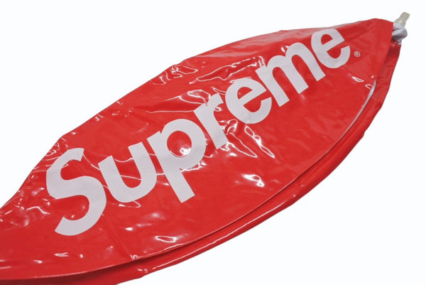 新品未使用 SUPREME シュプリーム 15SS Logo Beach Ball ロゴ ビーチボール ノベルティ レッド ホワイト 中古 4c075628