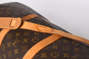 LOUIS VUITTON Keepall 55 Boston Bag TH0927 Monogram Brown Gold Hardware Good Condition Used 4a000767