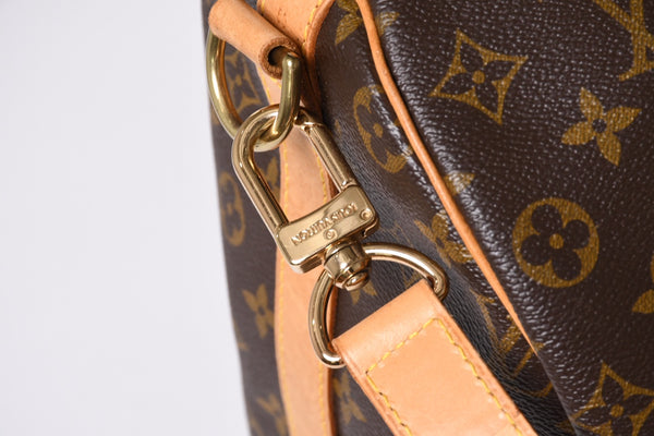 LOUIS VUITTON ルイヴィトン モノグラム キーポルバンドリエール50 ブラウン M41416 ボストンバッグ 美品 中古 4a000583