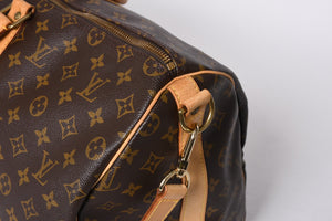 LOUIS VUITTON ルイヴィトン モノグラム キーポルバンドリエール50 ブラウン M41416 ボストンバッグ 美品 中古 4a000583