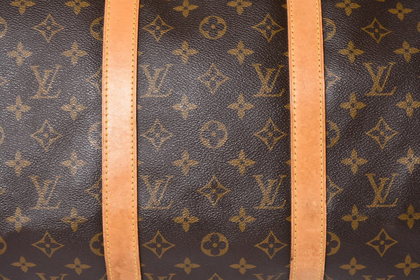 LOUIS VUITTON ルイヴィトン モノグラム キーポルバンドリエール50 ブラウン M41416 ボストンバッグ 美品 中古 4a000583