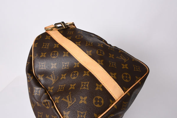 LOUIS VUITTON ルイヴィトン モノグラム キーポルバンドリエール50 ブラウン M41416 ボストンバッグ 美品 中古 4a000583