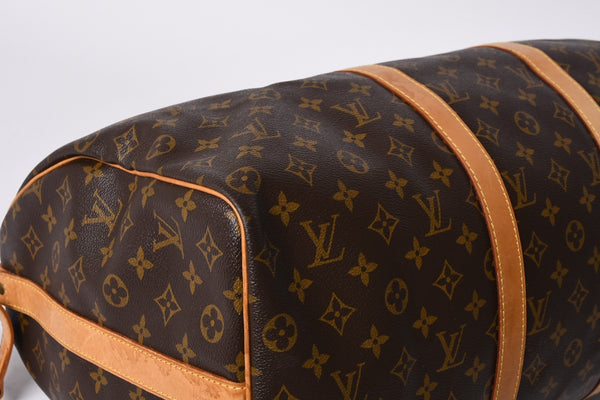 LOUIS VUITTON ルイヴィトン モノグラム キーポルバンドリエール50 ブラウン M41416 ボストンバッグ 美品 中古 4a000583