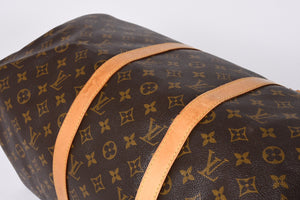 LOUIS VUITTON ルイヴィトン モノグラム キーポルバンドリエール50 ブラウン M41416 ボストンバッグ 美品 中古 4a000583
