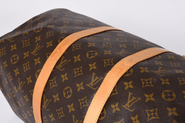 LOUIS VUITTON ルイヴィトン モノグラム キーポルバンドリエール50 ブラウン M41416 ボストンバッグ 美品 中古 4a000583