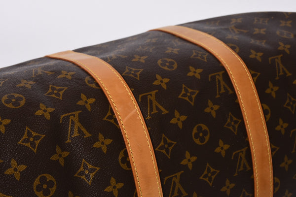 LOUIS VUITTON ルイヴィトン モノグラム キーポルバンドリエール50 ブラウン M41416 ボストンバッグ 美品 中古 4a000583