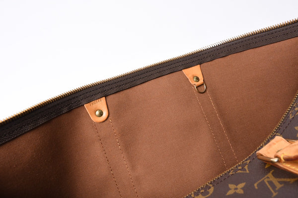 LOUIS VUITTON ルイヴィトン モノグラム キーポルバンドリエール50 ブラウン M41416 ボストンバッグ 美品 中古 4a000583