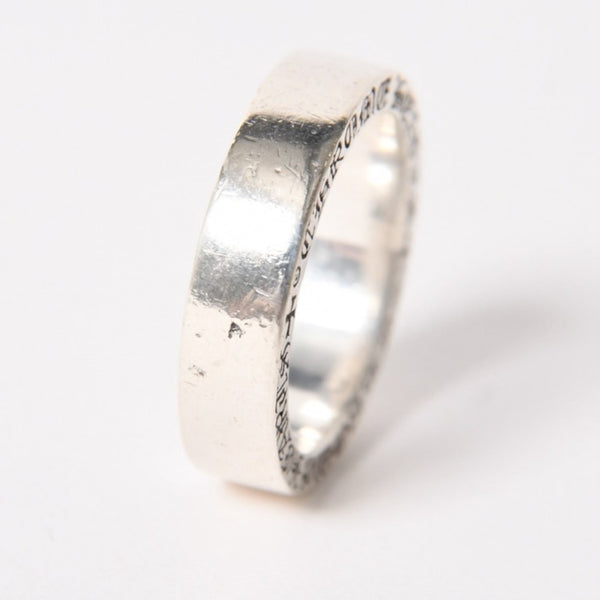 CHROME HEARTS クロムハーツ 6mm SPACER PLN 6mm スペーサー プレーンリング 重量約11.26g サイズ20号 シルバー925 美品 中古 4a005391