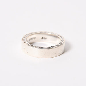CHROME HEARTS クロムハーツ 6mm SPACER PLN 6mm スペーサー プレーンリング 重量約11.26g サイズ20号 シルバー925 美品 中古 4a005391