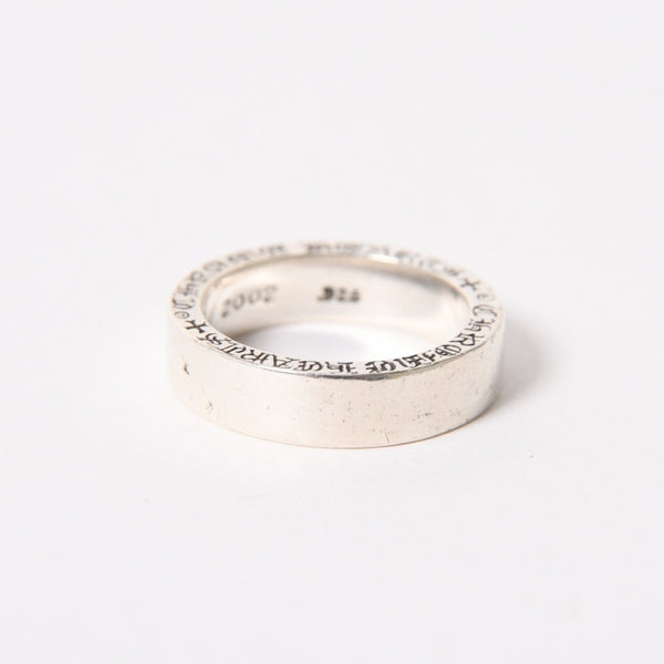 CHROME HEARTS クロムハーツ 6mm SPACER PLN 6mm スペーサー プレーンリング 重量約11.26g サイズ20号 シルバー925 美品 中古 4a005391