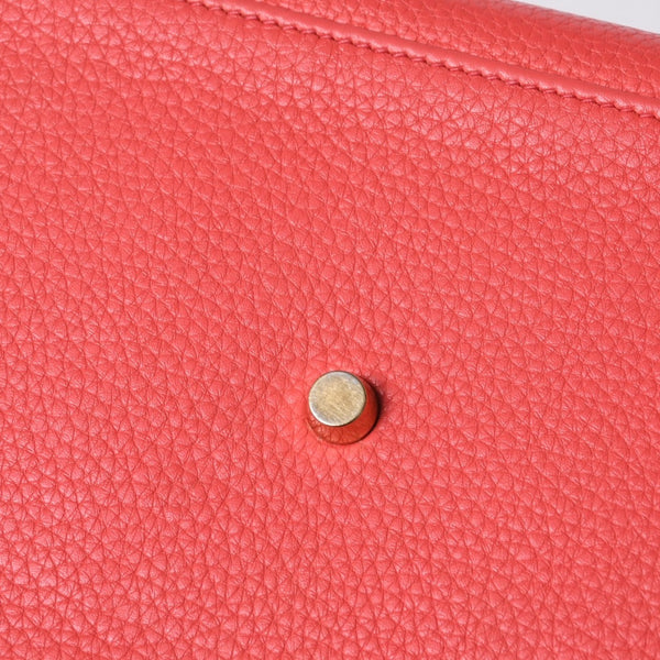 極美品 HERMES エルメス SHOULDER KELLY ショルダーケリー ショルダーバッグ トリヨンクレマンス ローズキャンディ ゴールド金具 □N刻印 中古 4a000802