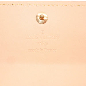 Like new LOUIS VUITTON Portomone plastic coin case coin purse M92657 Monogram Multicolor White Takashi Murakami Used 4a000712