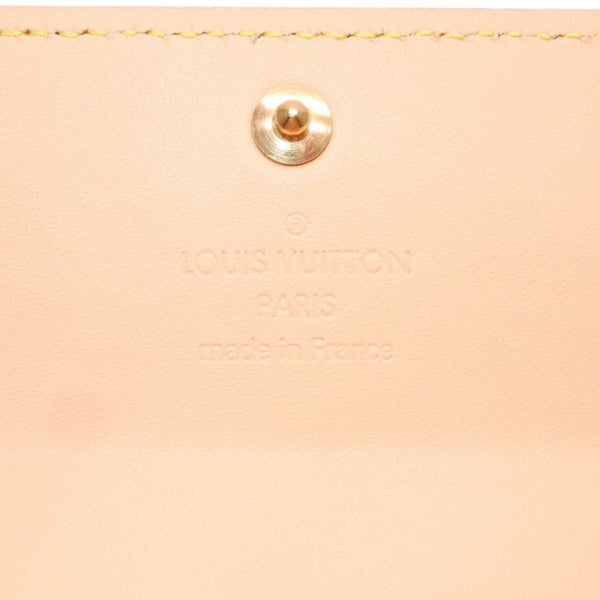 Like new LOUIS VUITTON Portomone plastic coin case coin purse M92657 Monogram Multicolor White Takashi Murakami Used 4a000712
