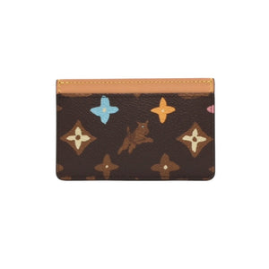 新品未使用 LOUIS VUITTON ルイヴィトン モノグラム ポルト カルト サーンプル カードケース タイラーザクリエイター M83348 ブラウン マルチカラー 中古 4a000713