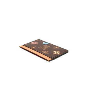新品未使用 LOUIS VUITTON ルイヴィトン モノグラム ポルト カルト サーンプル カードケース タイラーザクリエイター M83348 ブラウン マルチカラー 中古 4a000713