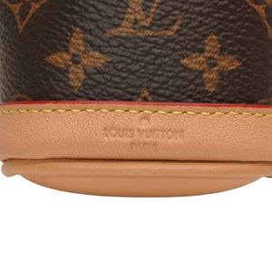 新品未使用 LOUIS VUITTON ルイヴィトン ビジューサック マイクロ ノエ キーホルダー チャーム モノグラム M00818 中古 4a000709