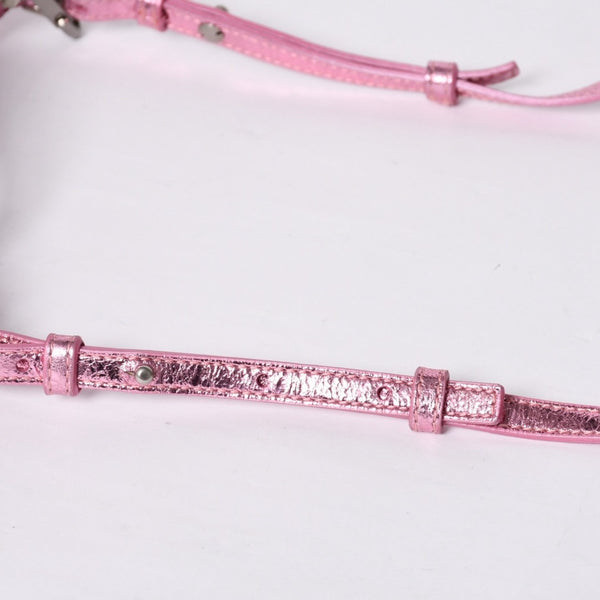 BALENCIAGA Le Cagole Mini Chain Shoulder Bag Pink 695814・5816・0・527545 Good Condition Used 4a000374
