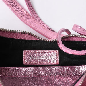 BALENCIAGA Le Cagole Mini Chain Shoulder Bag Pink 695814・5816・0・527545 Good Condition Used 4a000374