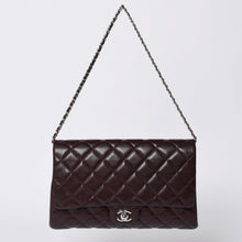 画像をギャラリービューアに読み込む, 新品同様 CHANEL シャネル シングルフラップ Sチェーンショルダーバッグ 19番台 ココマーク キャビアスキン ワインレッド シルバー金具 中古 4a000620