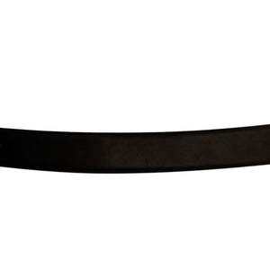 PRADA プラダ ベルト メタルバックル サイズ70/28 レザー ブラック シルバー金具 美品 中古 4b014160