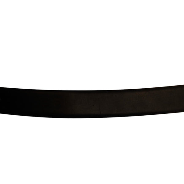 PRADA プラダ ベルト メタルバックル サイズ70/28 レザー ブラック シルバー金具 美品 中古 4b014160