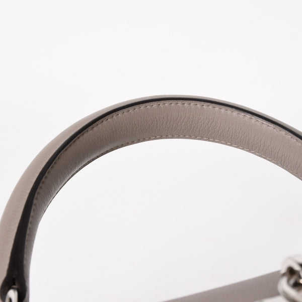 極美品 HERMES エルメス ケリー 50 ハンドバッグ グリアスファルト エバーカラー シルバー金具 Y刻印 中古 4a005300