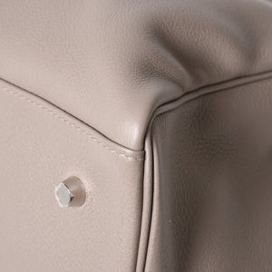 極美品 HERMES エルメス ケリー 50 ハンドバッグ グリアスファルト エバーカラー シルバー金具 Y刻印 中古 4a005300