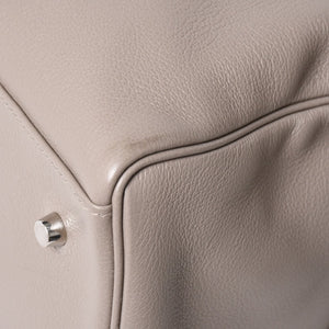 極美品 HERMES エルメス ケリー 50 ハンドバッグ グリアスファルト エバーカラー シルバー金具 Y刻印 中古 4a005300