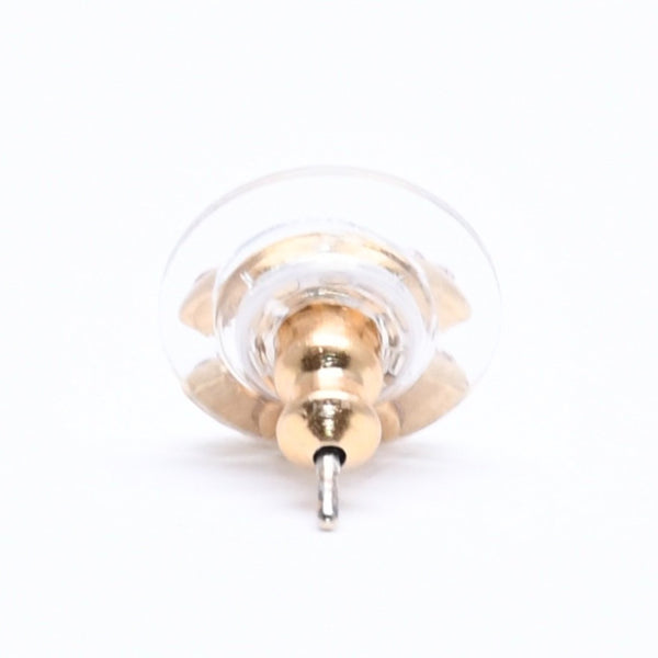 極美品 CHANEL シャネル ピアス イヤリング ココマーク ラインストーン ゴールド マルチカラー 03C刻印 重量約1.54g 中古 4a005157