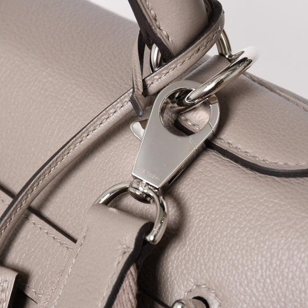 極美品 HERMES エルメス ケリー 50 ハンドバッグ グリアスファルト エバーカラー シルバー金具 Y刻印 中古 4a005300