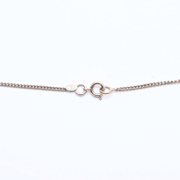 極美品 CHANEL シャネル ネックレス ココマーク ラインストーン 04A刻印 重量約4.86g マルチカラー ゴールド 中古 4a005159