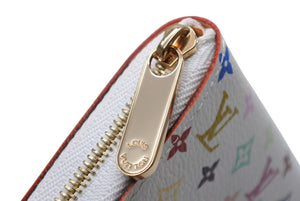 新品同様 LOUIS VUITTON ルイヴィトン ジッピー コインパース コインケース 小銭入れ M66548 モノグラム マルチカラー 村上隆 中古 4b013205