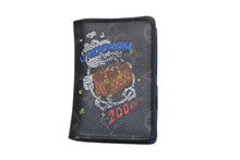 Load image into Gallery viewer, LOUIS VUITTON ルイヴィトン モノグラムエクリプス オーガナイザー ドゥ ポッシュ イニシャル入り カードケース M80911 ブラック ブルー PVC レザー 良品 中古 4b012841