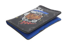 Load image into Gallery viewer, LOUIS VUITTON ルイヴィトン モノグラムエクリプス オーガナイザー ドゥ ポッシュ イニシャル入り カードケース M80911 ブラック ブルー PVC レザー 良品 中古 4b012841