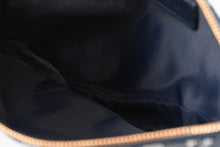 画像をギャラリービューアに読み込む, 新品同様 CHRISTIAN DIOR クリスチャンディオール トロッター サドルバッグ ワンショルダーバッグ サドルポーチ ネイビー 中古 4b013359