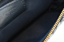 画像をギャラリービューアに読み込む, 新品同様 CHRISTIAN DIOR クリスチャンディオール トロッター サドルバッグ ワンショルダーバッグ サドルポーチ ネイビー 中古 4b013359