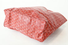 Load image into Gallery viewer, 新品同様 GOYARD ゴヤール サンルイPM バッグ トートバッグ STLCROPMLTY02CL02P PVC レザー レッド シルバー金具 中古 4b013406