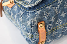 Load image into Gallery viewer, LOUIS VUITTON ルイヴィトン モノグラムデニム バギーPM ショルダーバッグ ワンショルダー M95049 インディゴブルー 美品 中古 4b013419