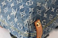 Load image into Gallery viewer, LOUIS VUITTON ルイヴィトン モノグラムデニム バギーPM ショルダーバッグ ワンショルダー M95049 インディゴブルー 美品 中古 4b013419