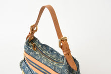 Load image into Gallery viewer, LOUIS VUITTON ルイヴィトン モノグラムデニム バギーPM ショルダーバッグ ワンショルダー M95049 インディゴブルー 美品 中古 4b013419